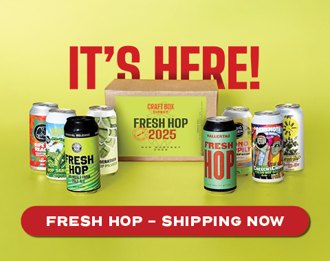 Fresh Hop Box 8 Pack 2025 | New Zealand Craft Beer Hop Harvest Box | 8-Pack