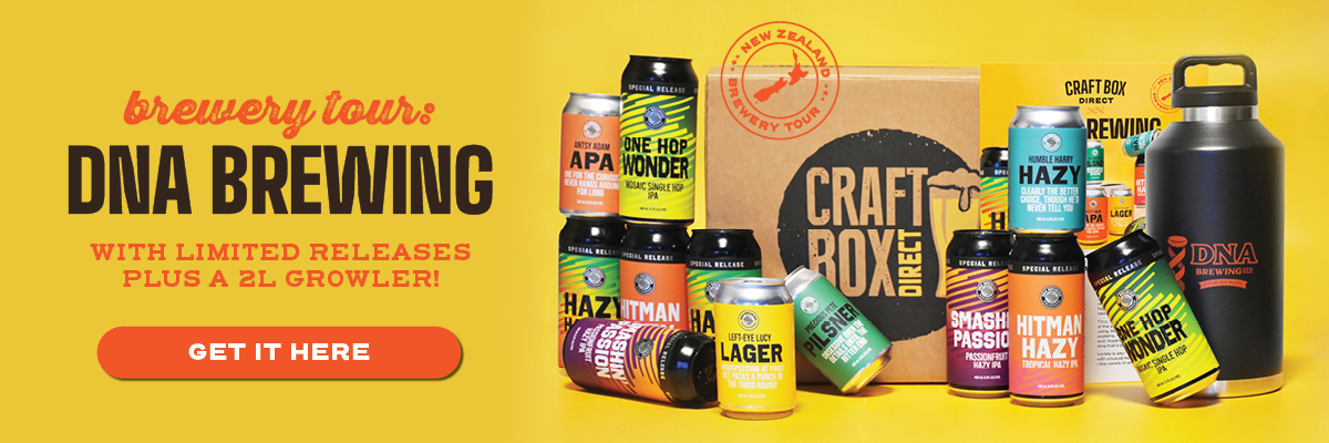 DNA Brewing Exclusive Box Beers + Growler | Core Lineup + Seasonal Releases
