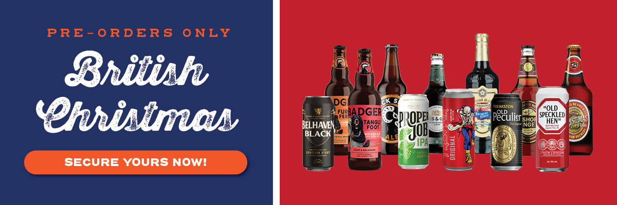 British Christmas Beer Box