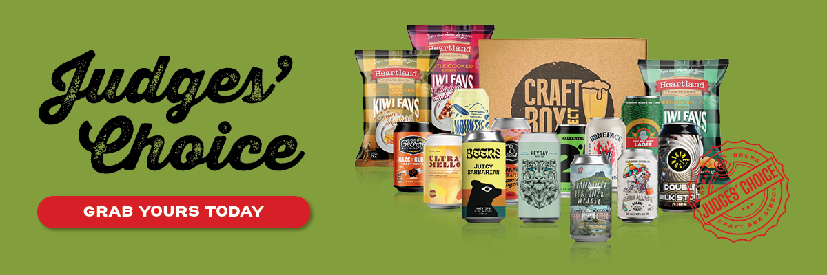 March 2025 Judges' Club Craft Beer Box New Zealand