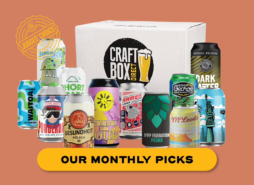 March 2025 Judges' Club Craft Beer Box New Zealand
