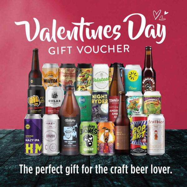 Valentines Craft Beer Box - Gift Voucher