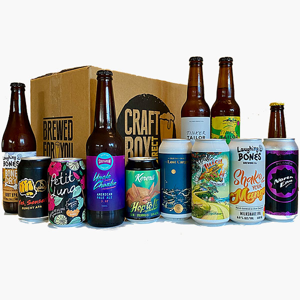 NZ Craft Beer Subscription Craft Box Direct