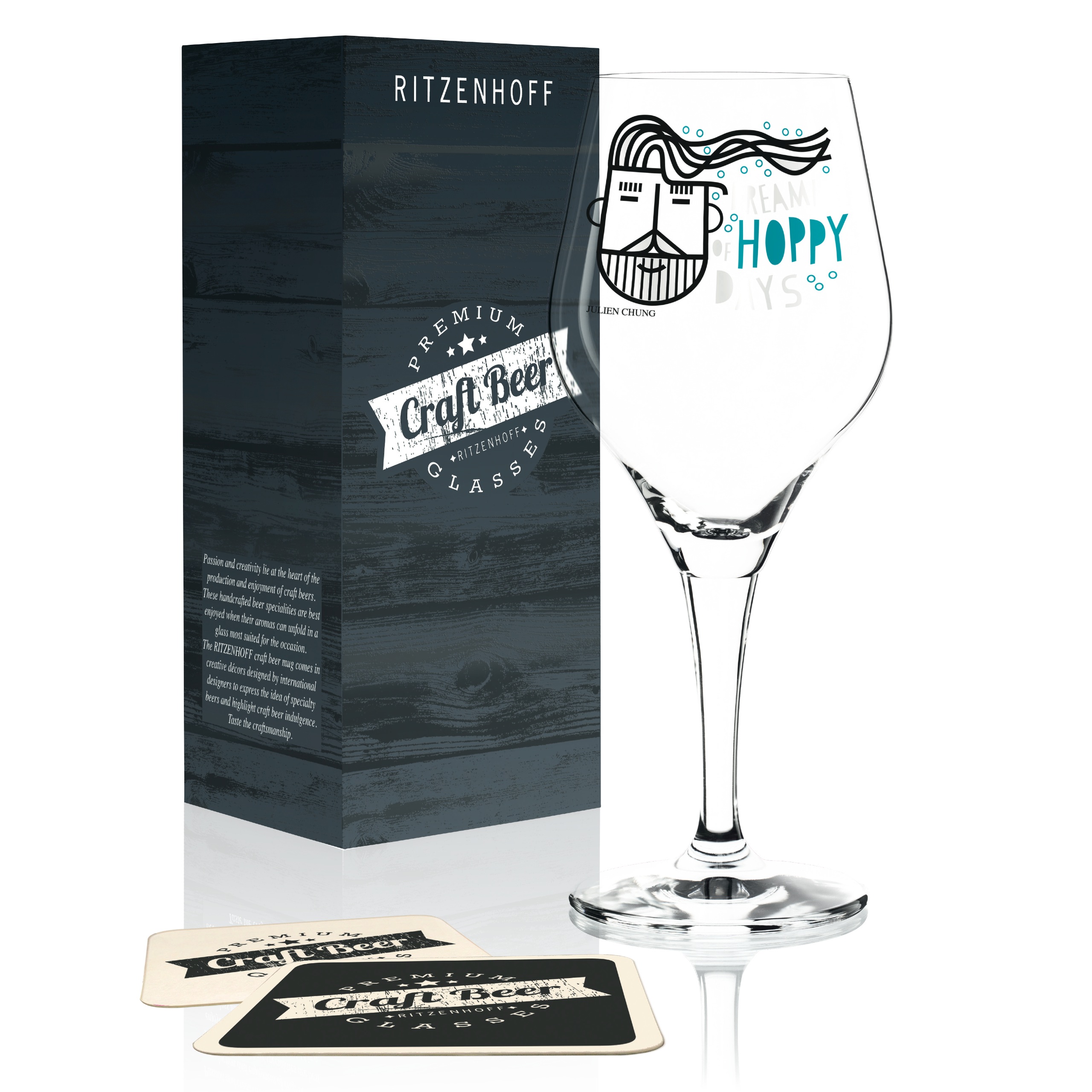 Ritzenhoff Craft Beer beer glass by J. Chung 2018 – Craft Box Direct