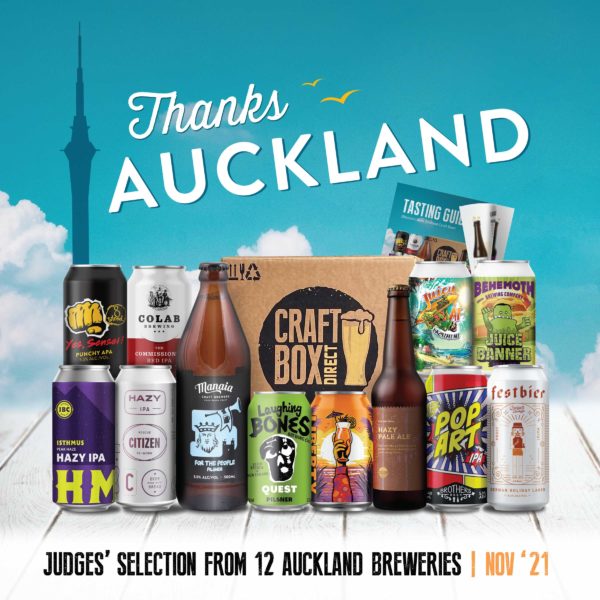 Support Auckland Craft Box Direct Judges Selection - Craft Beer Box