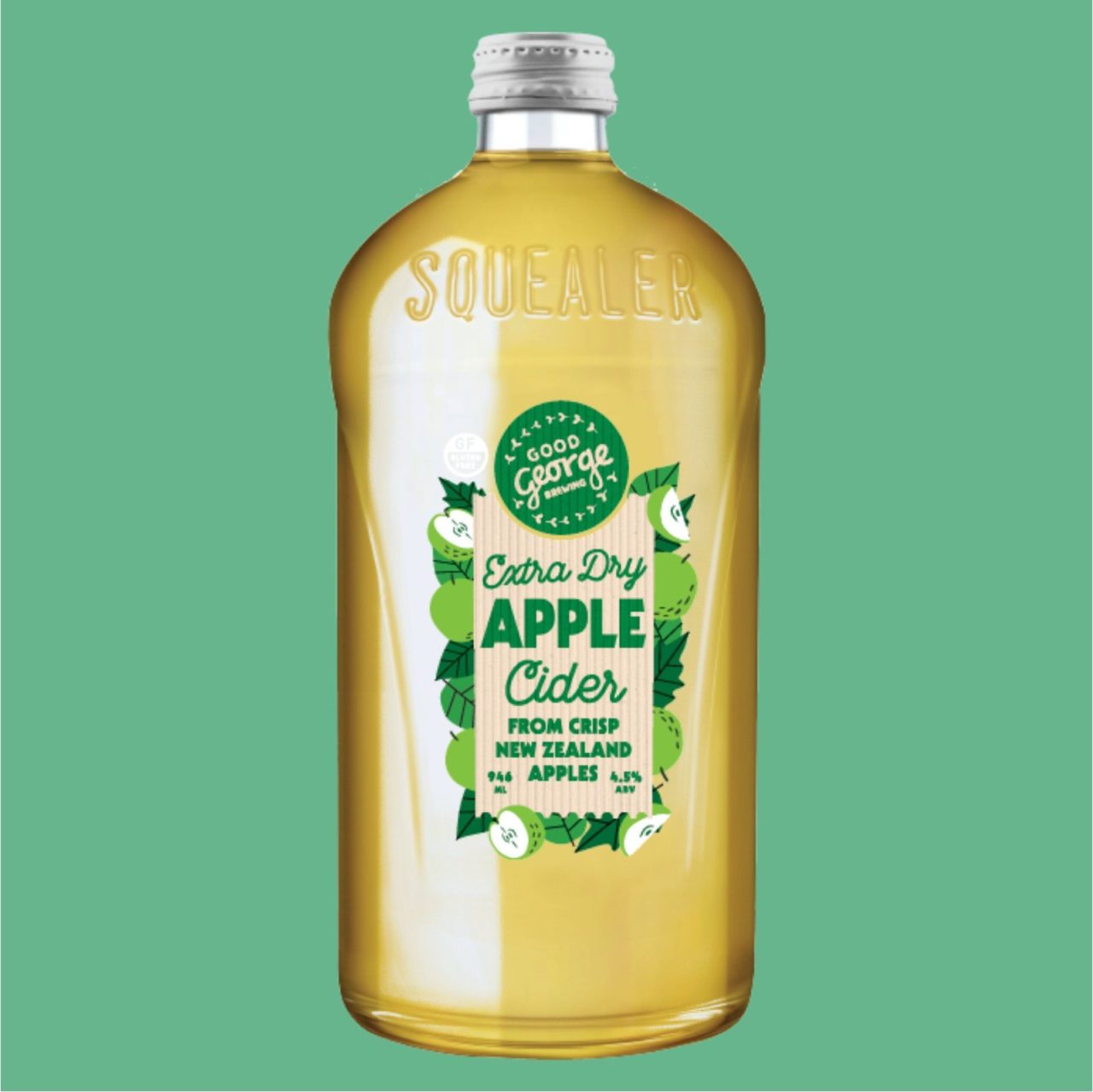 Good Extra Dry Apple Cider 946ml Squealer x 8 Craft Box Direct