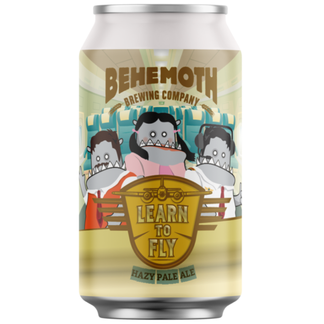 Behemoth Learn to Fly Hazy Pale Ale 24 x 330ml Cans Craft Box Direct