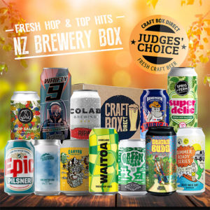 Fresh Hop - Craft Beer Gift Box - Behemoth - Bach - Baylands -Sunshine Brewing - Hop Federation - Cowabunga - Southpaw - Brothers - Good George - Lighthouse Brewing - Volstead - Sprig & Fern - Deep Creek - Mount Brewing - Hop Federation