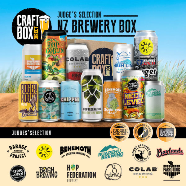 Craft Beer Gift Box - Behemoth - Bach - Baylands -Sunshine Brewing - Hop Federation - Cowabunga - Southpaw - Brothers - Good George - Lighthouse Brewing - Volstead - Sprig & Fern - Deep Creek - Mount Brewing - Hop Federation