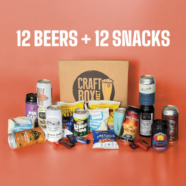 New Zealand Craft Beer Gift Box | Beers + Snacks
