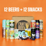Craft Beer Gift Pack | 12 Beers + 12 Snacks