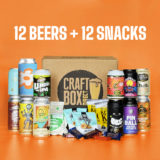 Craft Beer Gift Pack | 12 Beers + 12 Snacks