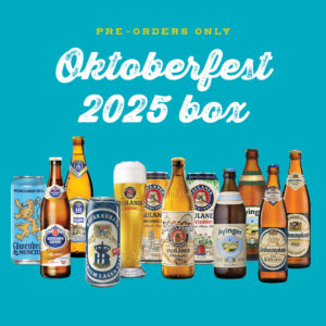 Oktoberfest Box 2025 | 11 German Beers + Glass + Coasters | Wheat Beers, Pils, Lagers