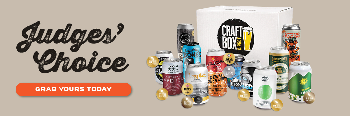 March 2025 Judges' Club Craft Beer Box New Zealand