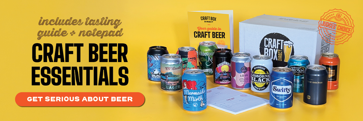 Kiwi NZ Craft Beer Essentials Banner Starter Pack