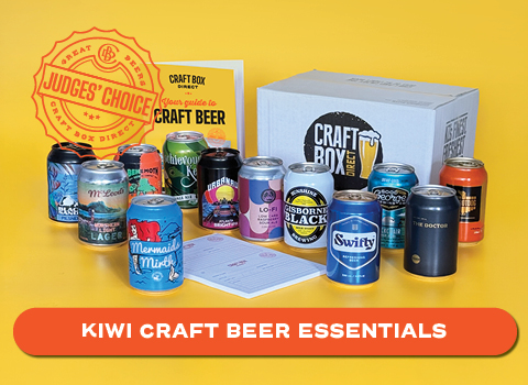 Kiwi NZ Craft Beer Essentials Banner Starter Pack