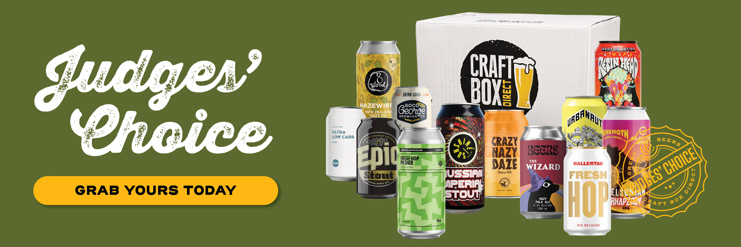 March 2025 Judges' Club Craft Beer Box New Zealand