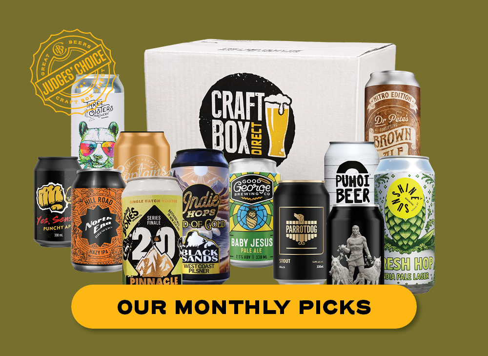 March 2025 Judges' Club Craft Beer Box New Zealand