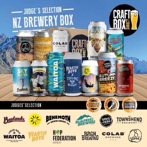 Craft Beer Gift Box - Behemoth - Bach - Baylands -Sunshine Brewing - Hop Federation - Cowabunga - Southpaw - Brothers - Good George - Lighthouse Brewing - Volstead - Sprig & Fern - Deep Creek - Mount Brewing - Hop Federation